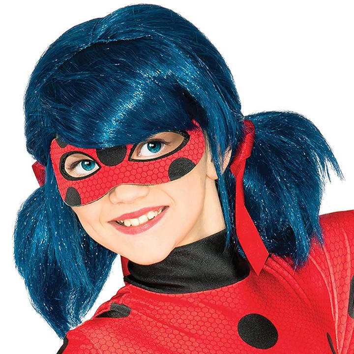 Peruca Infantil Ladybug™ Azul