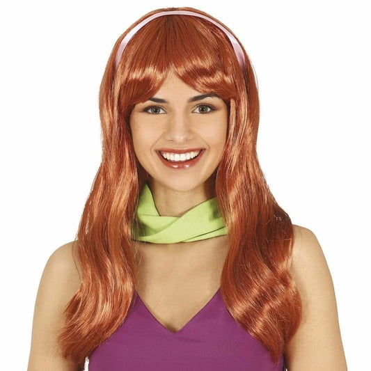 Peruca Ruiva com Fita