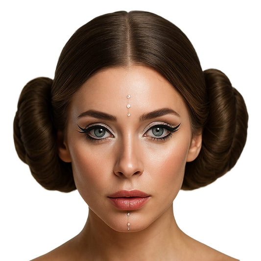 Peruca Princesa Leia Eco