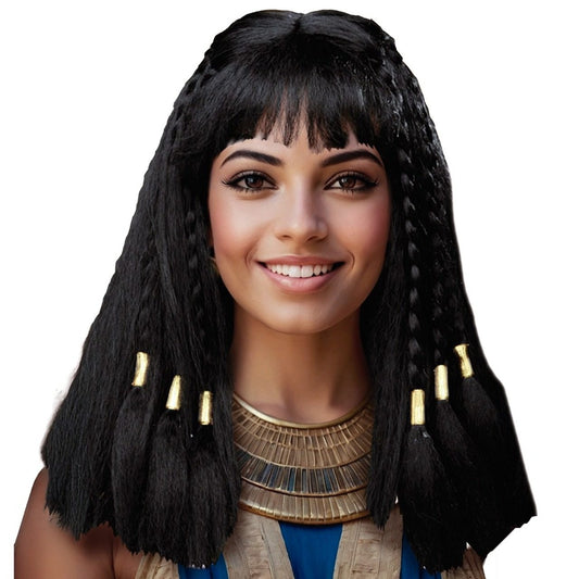 Peruca de Rainha Egípcia