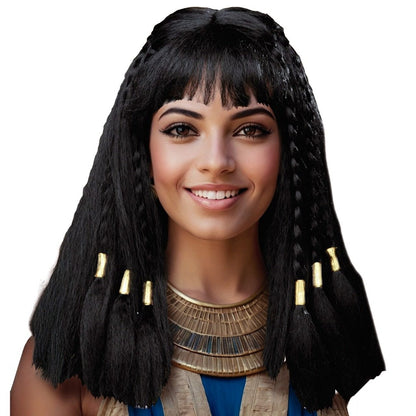 Peruca de Rainha Egípcia