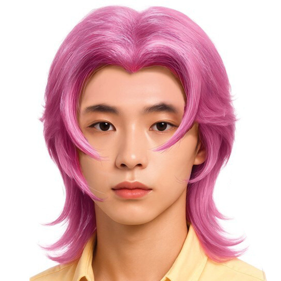 Peruca Rosa K-Pop Romance