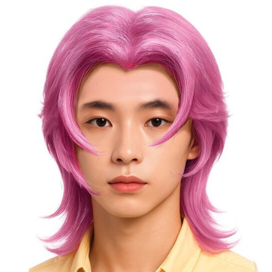 Peruca Rosa K-Pop Romance
