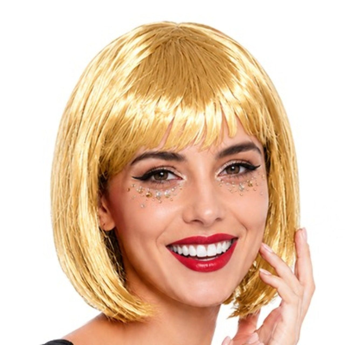 Peruca Loira Curta Raffaella