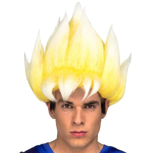 Peruca Sayan Goku para adulto