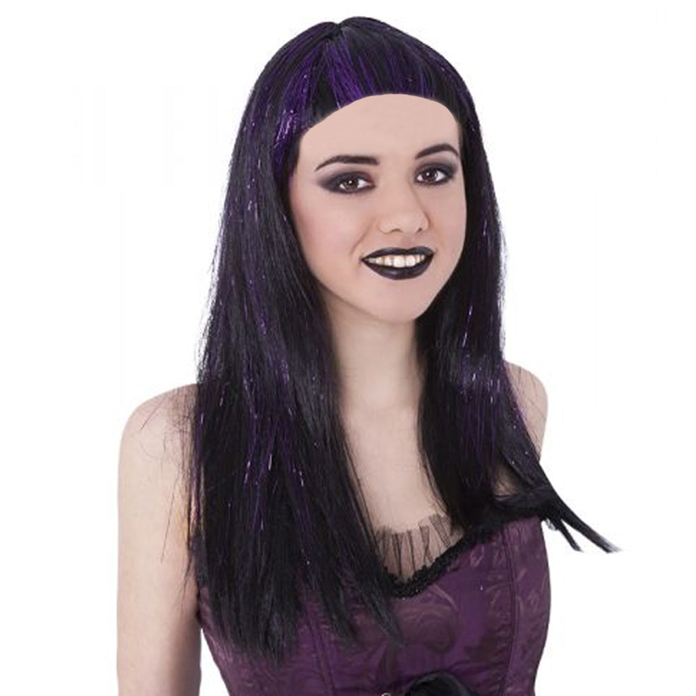 Peruca de Vampira Travessa Colorida