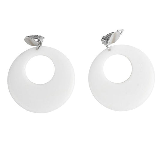 Brincos Flamenco Branco