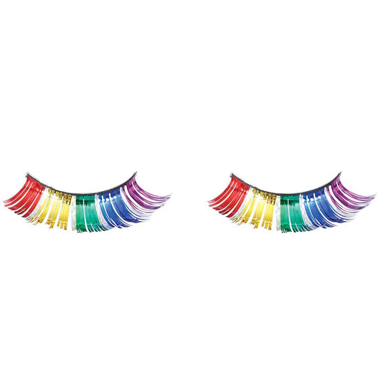 Pestanas Multicolor Metalizadas