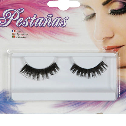 Pestanas Pretas Longas