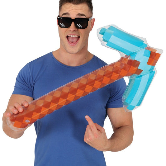 Picareta Minecraft Insuflável