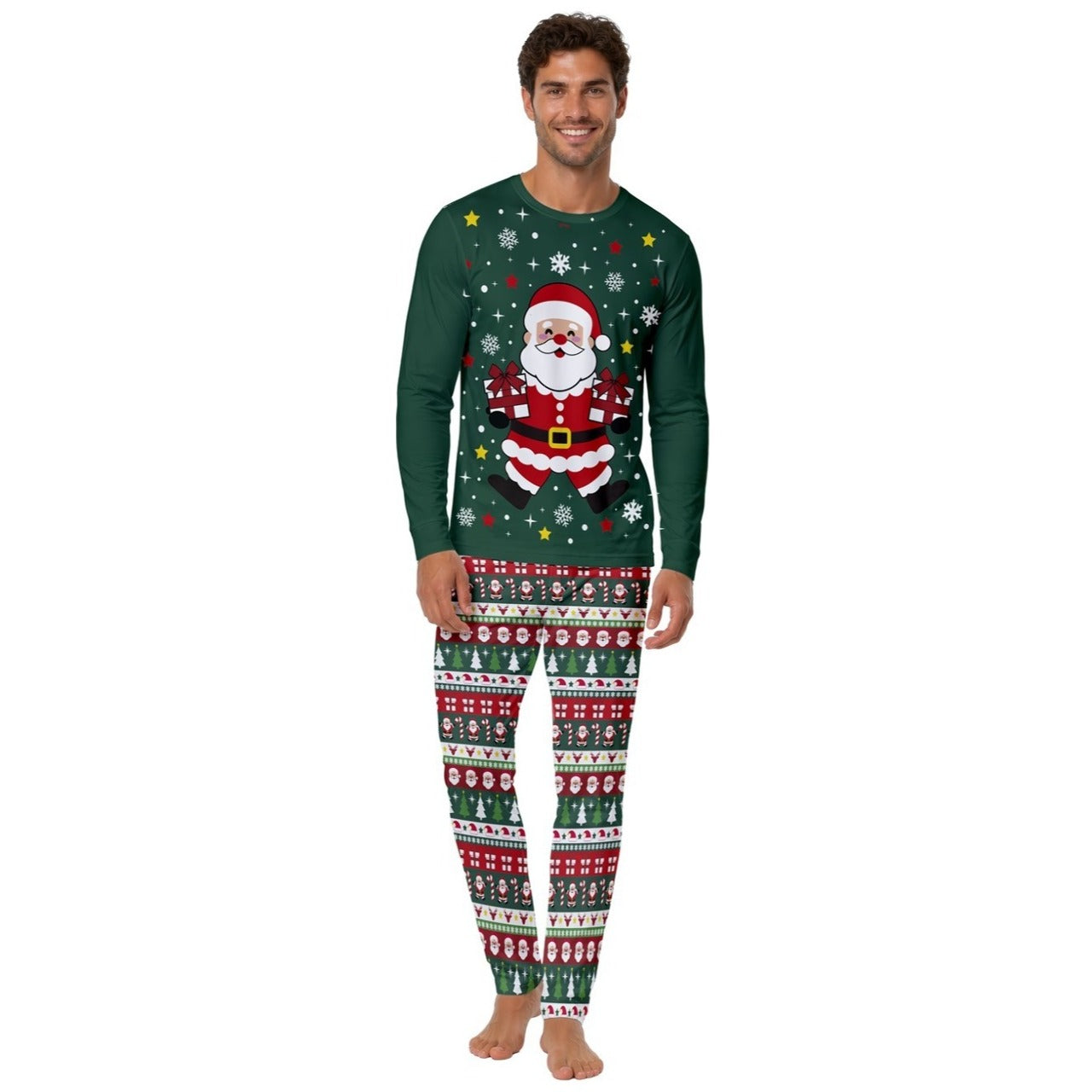 Pijama de Pai Natal para homem