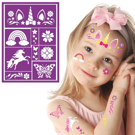 Molde para Maquilhagem de Unicórnio infantil