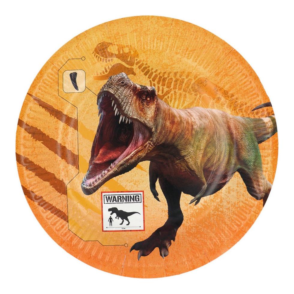 Pratos Dinossauro Rex