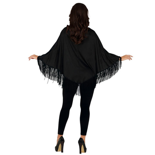 Poncho de Catrina Muerte para mulher