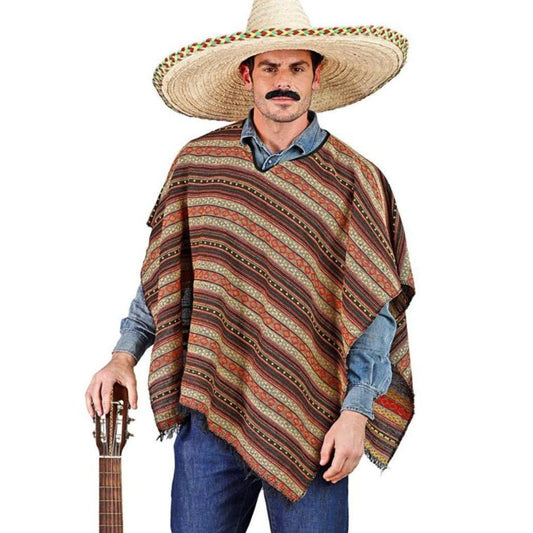 Poncho Mexicano Reversível