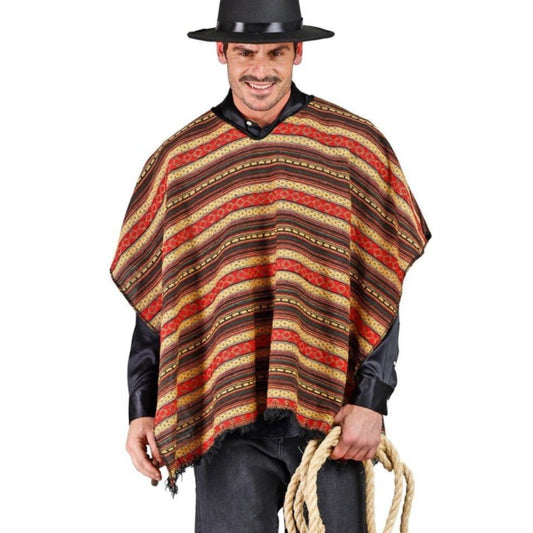 Poncho Mexicano Reversível