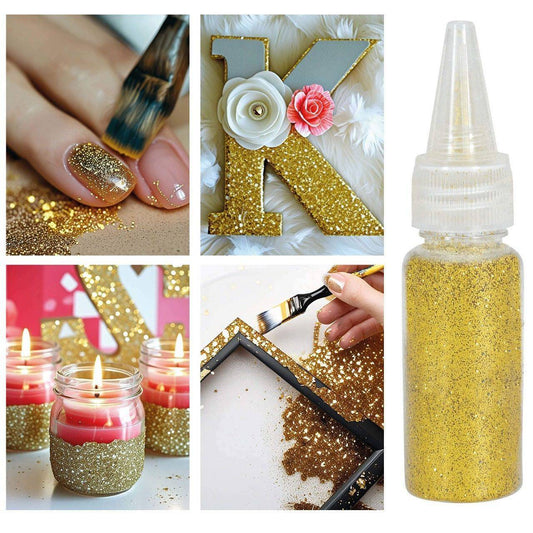 Purpurina Glitter Biodegradável Dourada