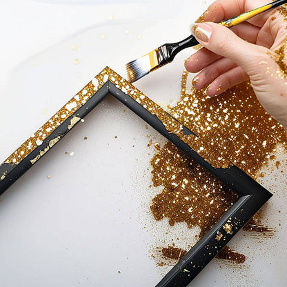 Purpurina Glitter Biodegradável Dourada
