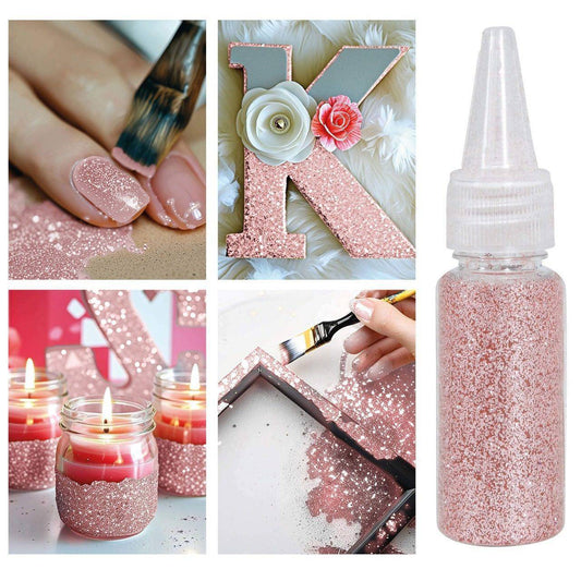 Purpurina Glitter Biodegradável Rosa