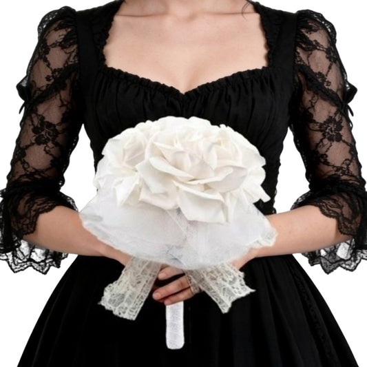 Ramo de Rosas Brancas Deluxe