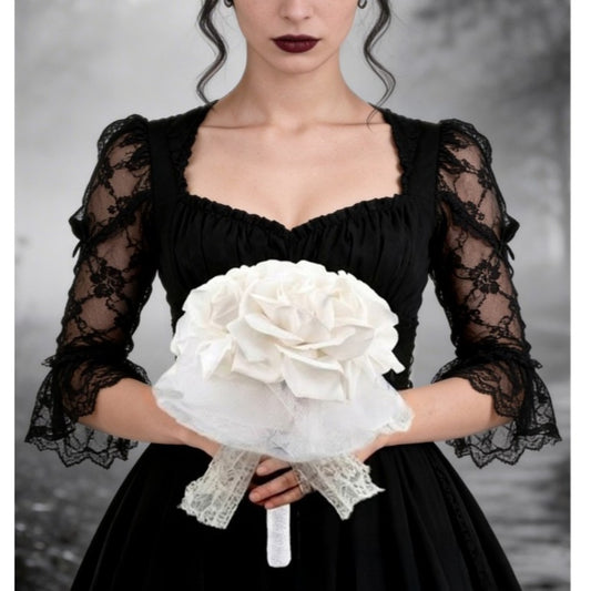 Ramo de Rosas Brancas Deluxe