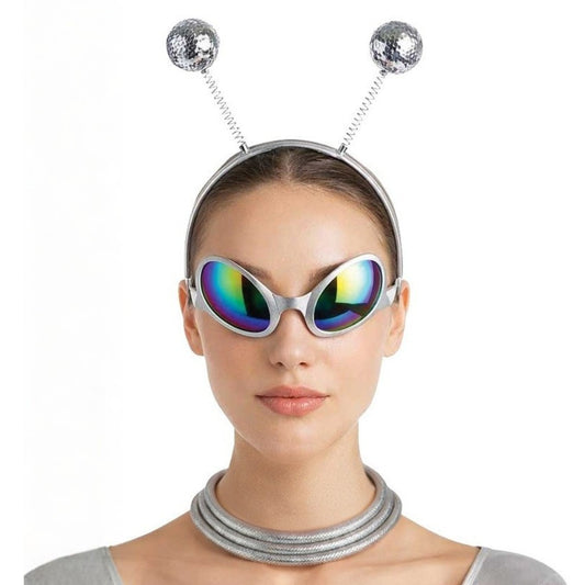 Conjunto de Alien Prateado