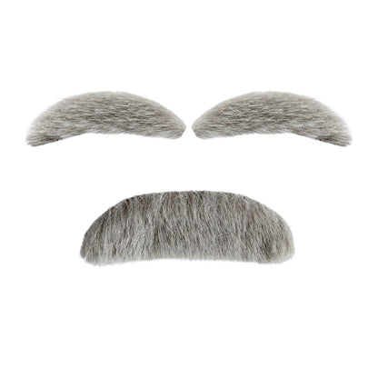Conjunto de Sobrancelhas e Bigode Velho