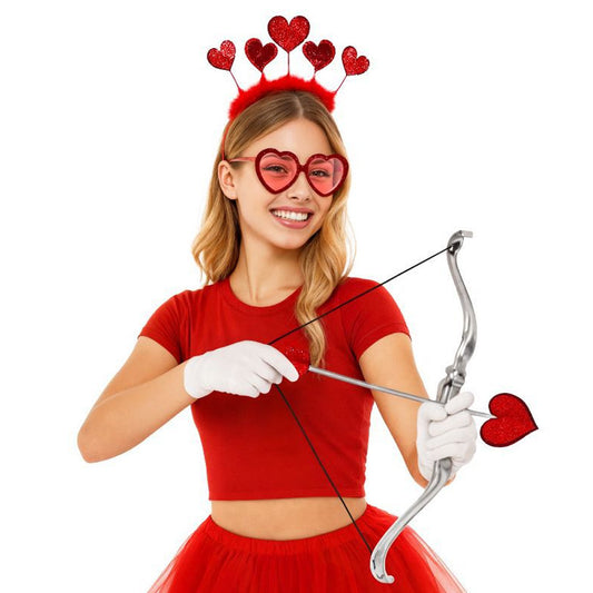 Conjunto de Cupido Corações