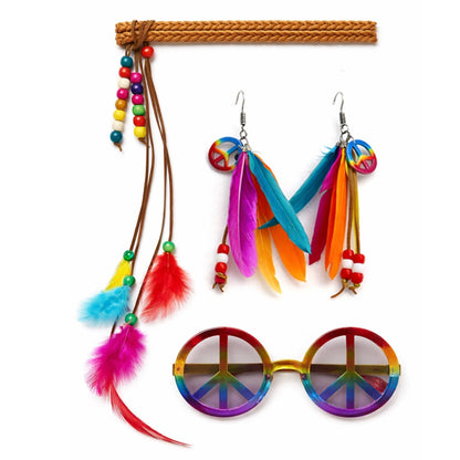 Conjunto de Hippie Multicolor