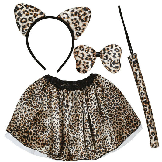 Conjunto de Leopardo infantil