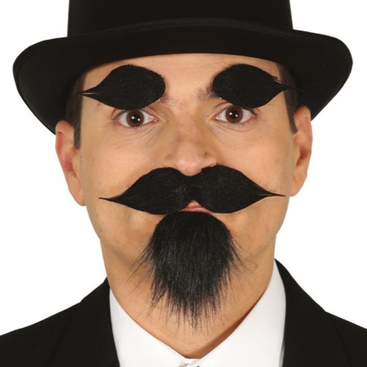 Conjunto de Pelos Negro Eco