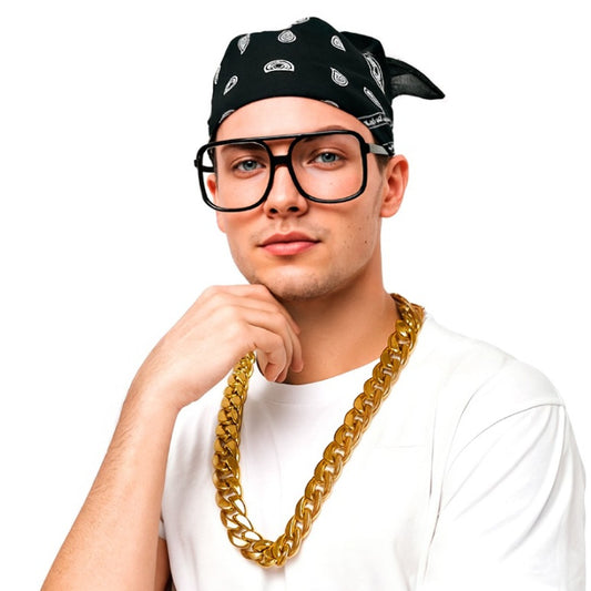 Conjunto de Rapper com Óculos
