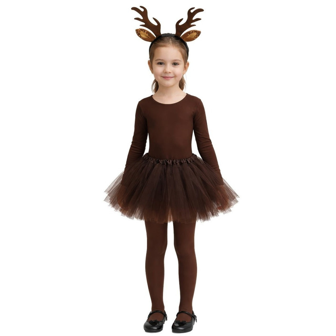 Conjunto de Reno Castanho infantil