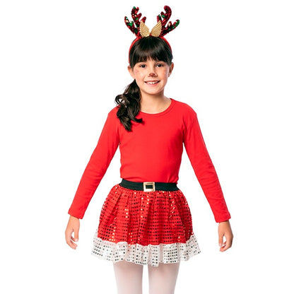 Conjunto Renas de Natal infantil