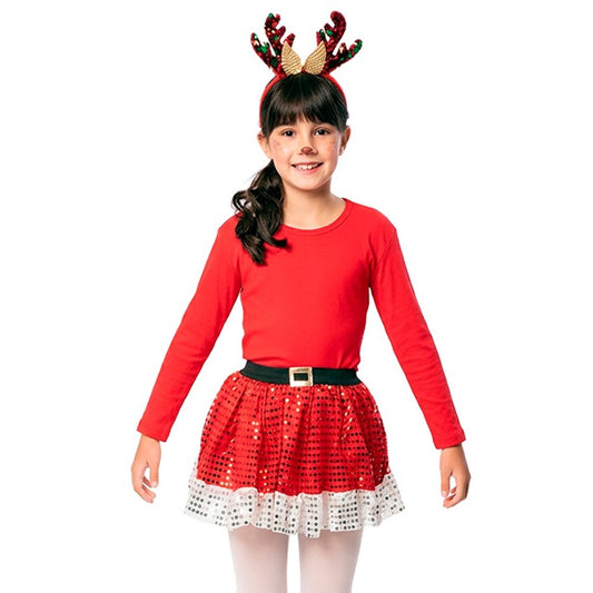 Conjunto Renas de Natal infantil