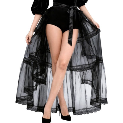 Sobressaia de Tule Preto