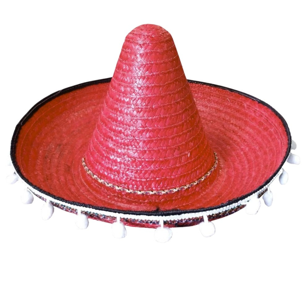 Chapéu Mexicano Vermelho infantil