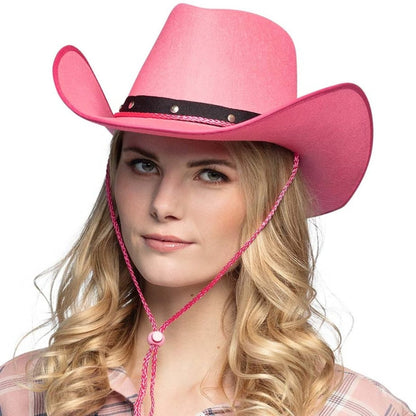 Chapéu de Cowgirl Fúcsia