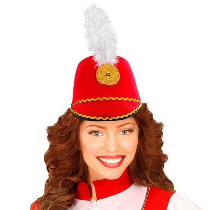 Chapéu Majorette Vermelho