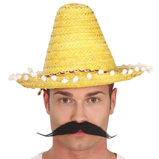 Chapéu Mexicano Amarelo Pequeno