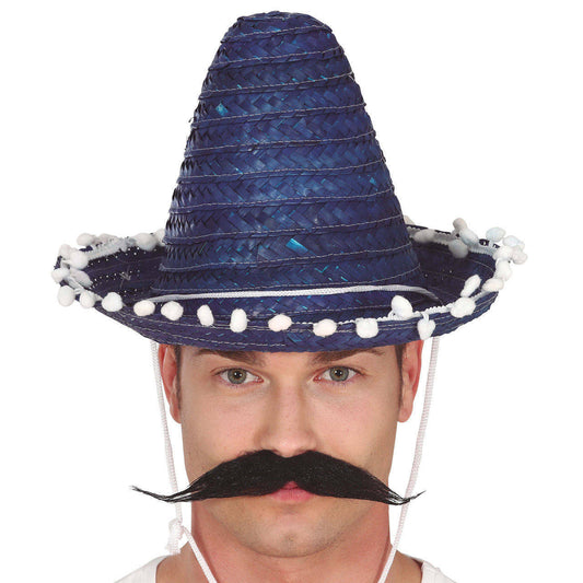 Chapéu Mexicano Azul Pequeno