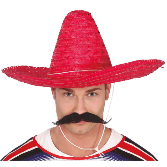 Chapéu Mexicano Vermelho Eco