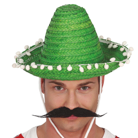 Chapéu Mexicano Verde Pequeno