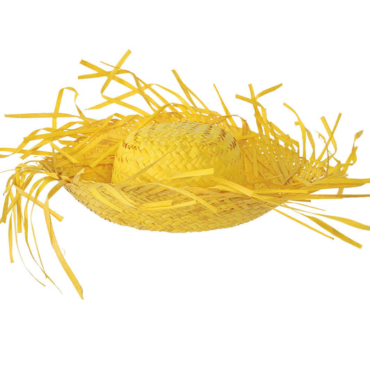 Chapéu de Palha Amarelo