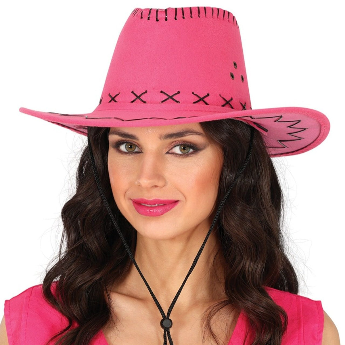 Chapéu de Cowboy Fúcsia
