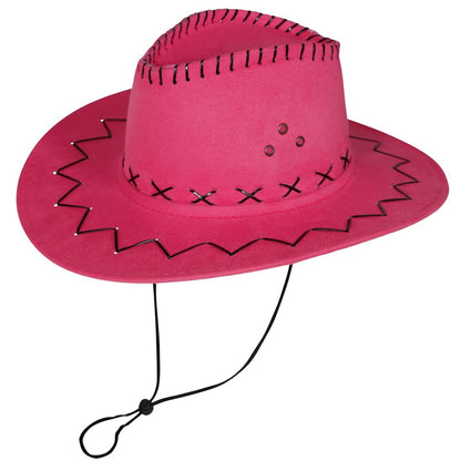 Chapéu de Cowboy Fúcsia