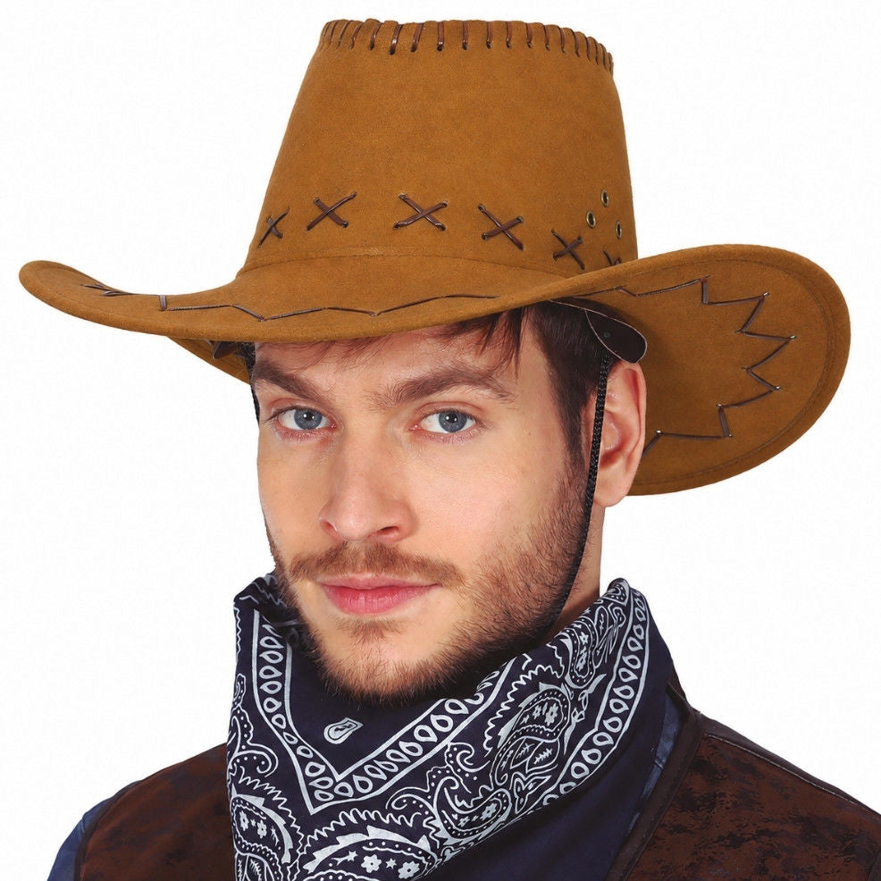 Chapéu de Cowboy Castanho Claro