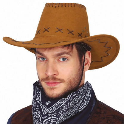Chapéu de Cowboy Castanho Claro