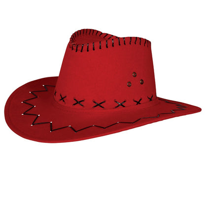 Chapéu de Cowboy Vermelho