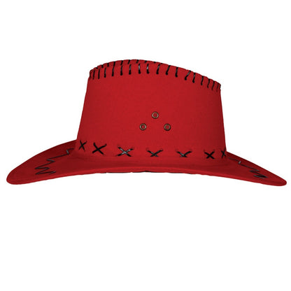 Chapéu de Cowboy Vermelho